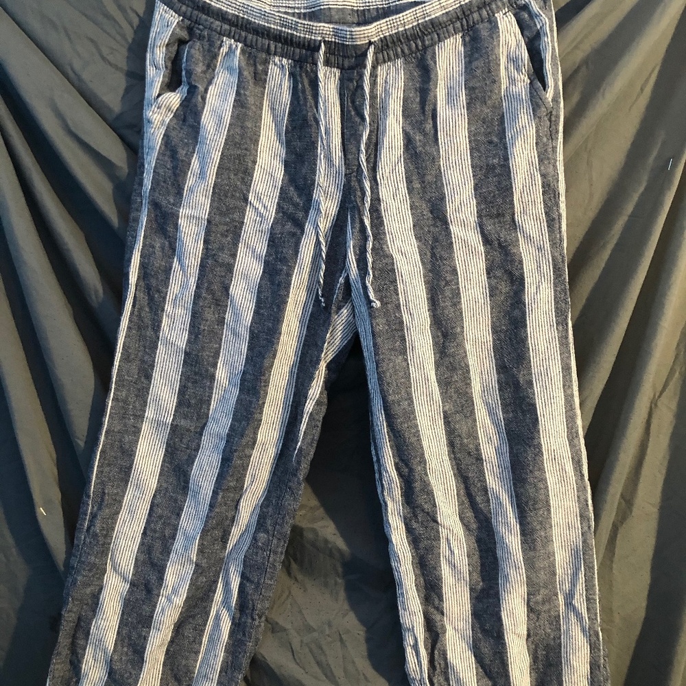 Vertical Striped Pants